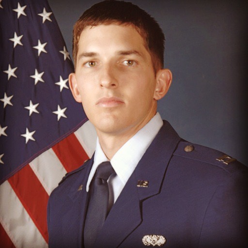 Founder of Valor Veteran Care, USAF dress uniform portrait