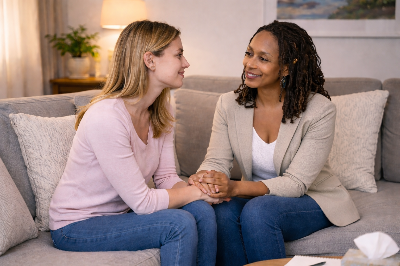 In-person coaching session