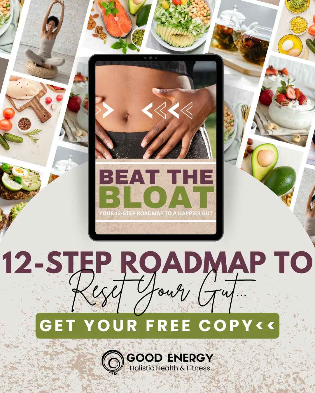Beat The Bloat free guide cover