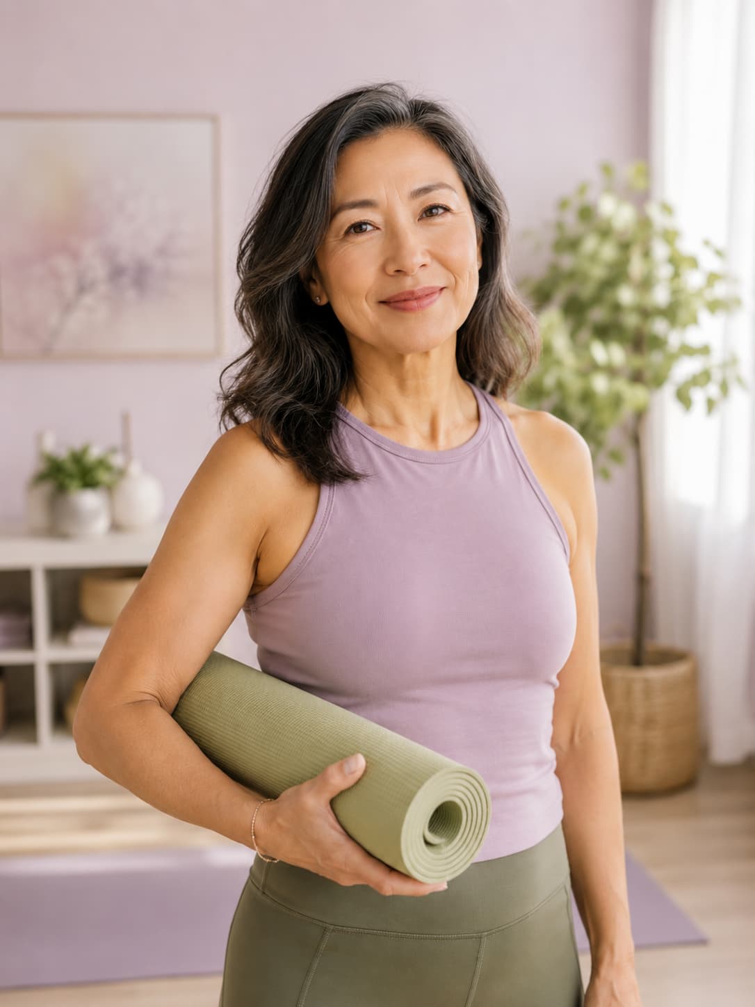 A client during a coaching session