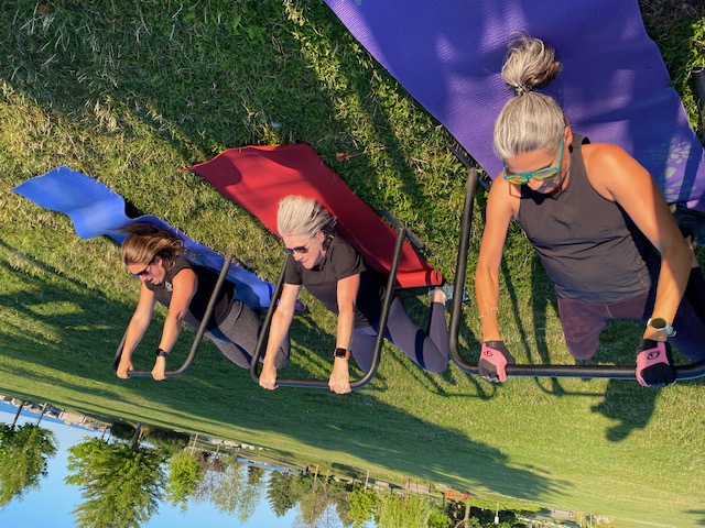 SHi LiFTS outdoor group training by the water in Collingwood