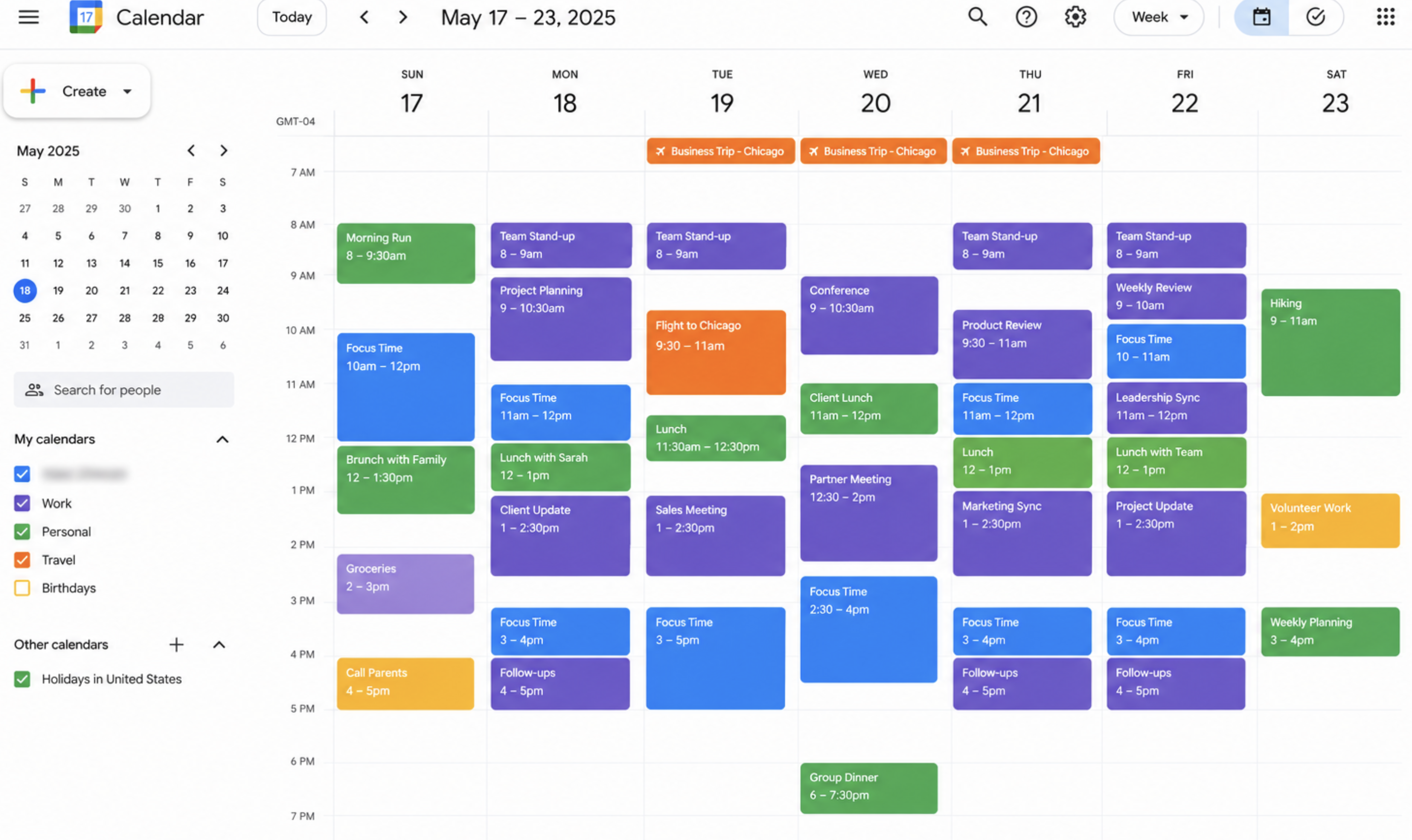 Executive Calendar Management