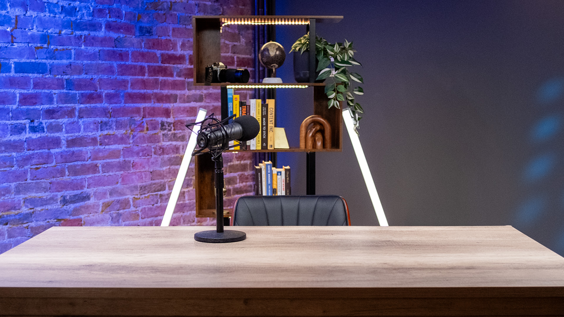 Cincinnati Podcast Studio interior