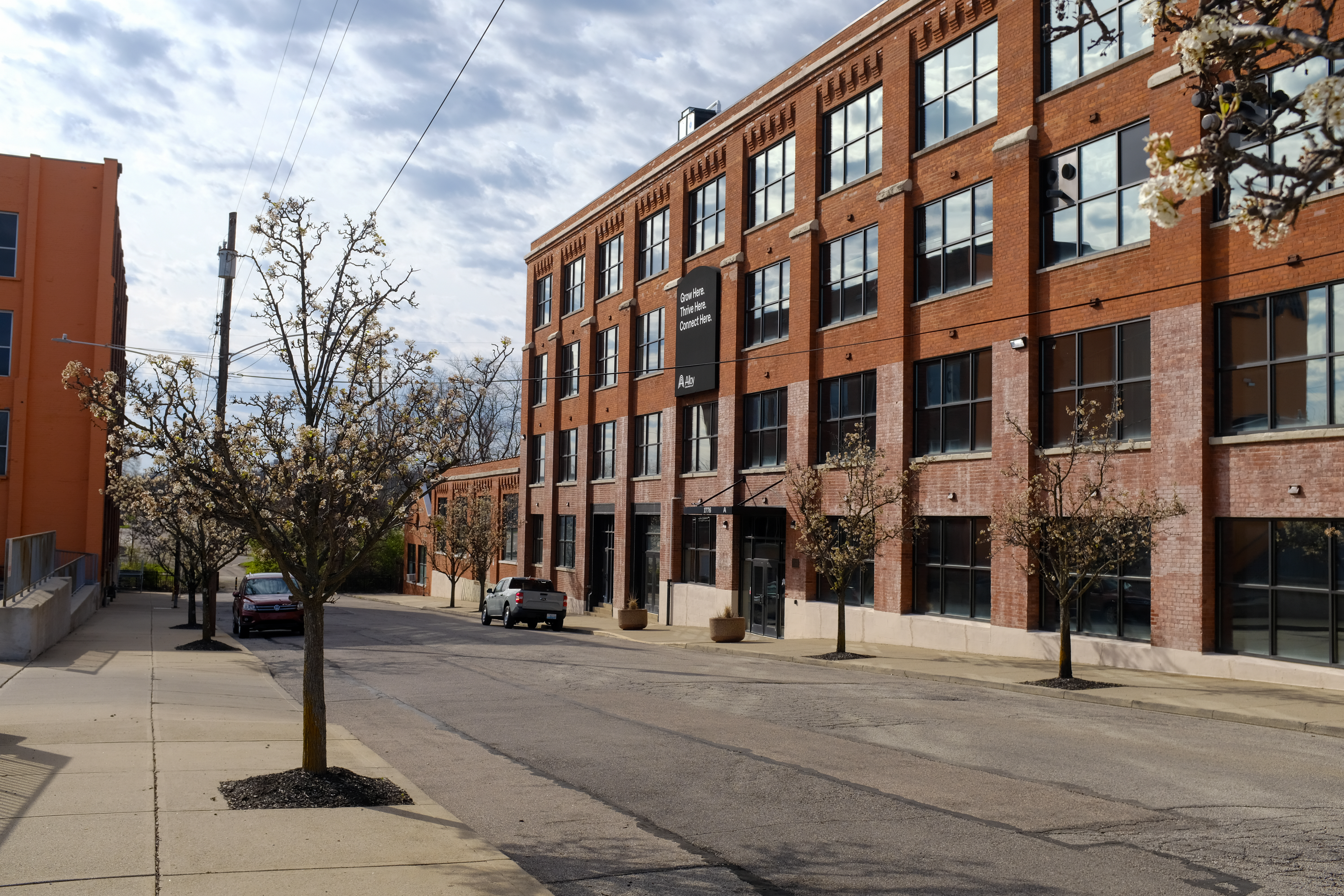 Parking lot across from Alloy Growth Lab