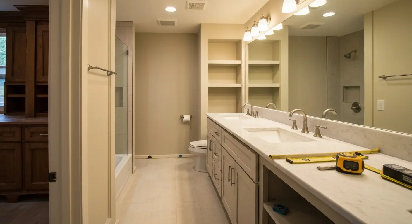 Bathroom renovation