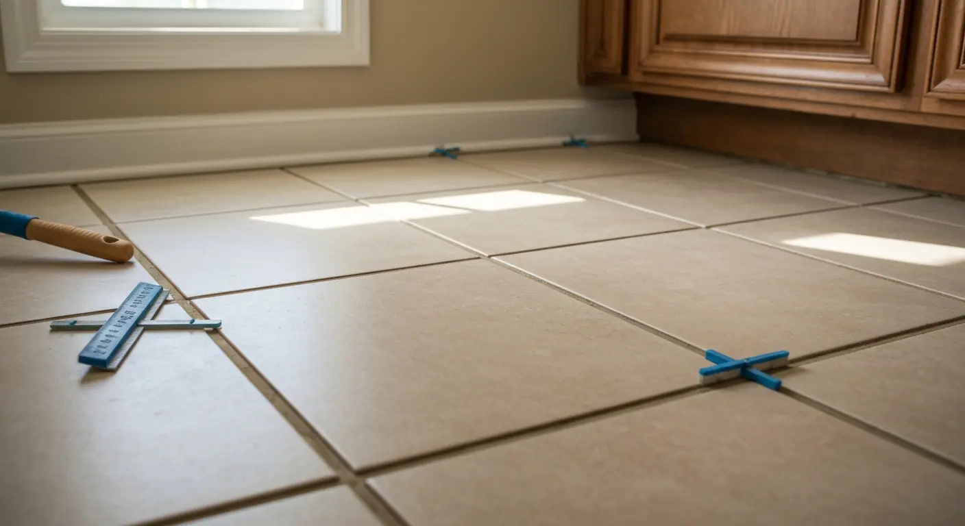 Bathroom flooring and tile