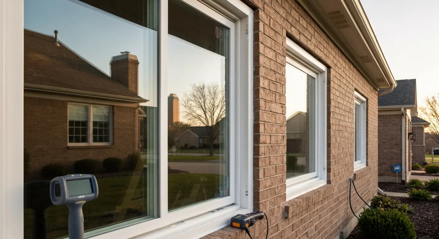 Energy-efficient window installation