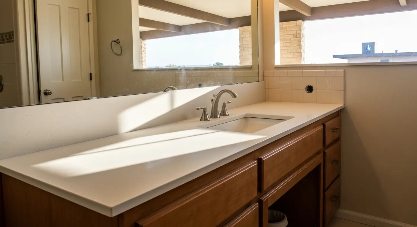 Bathroom vanity and countertop