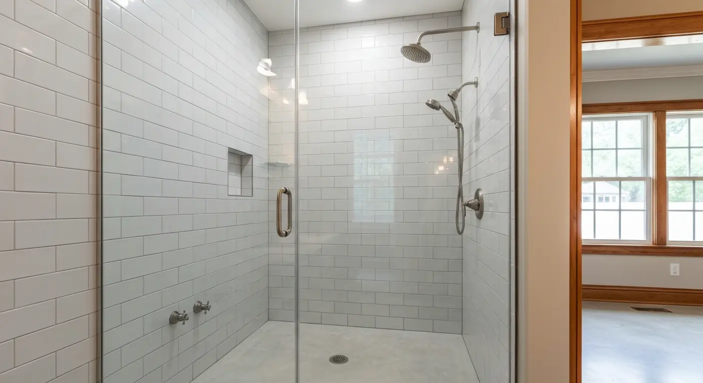 Shower and tub installation