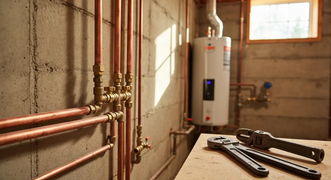 Plumbing work