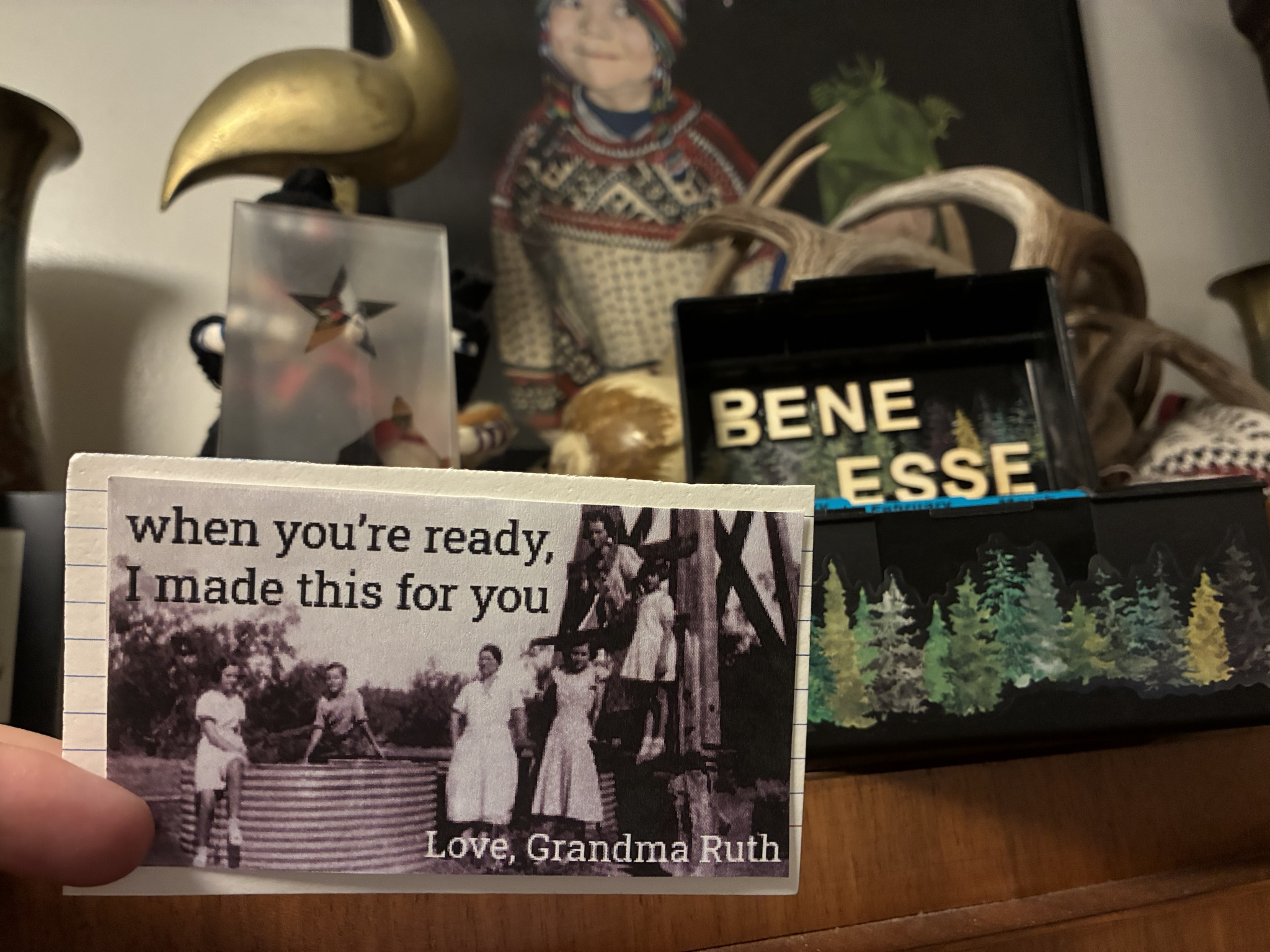 The Bene Esse recipe box