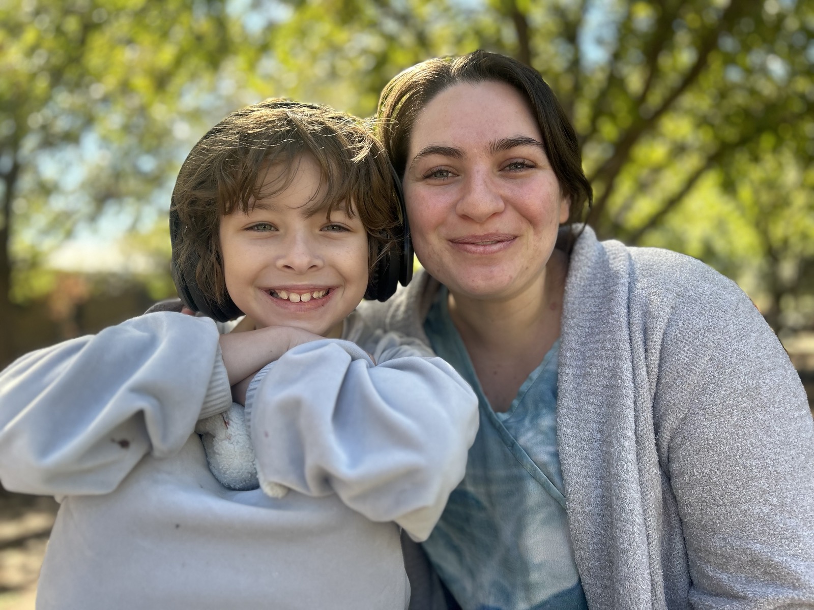 Sophie with Evelyn