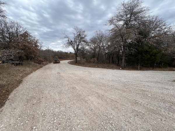 Gravel driveway installation in Cashion, OK by 405 Dirt Services