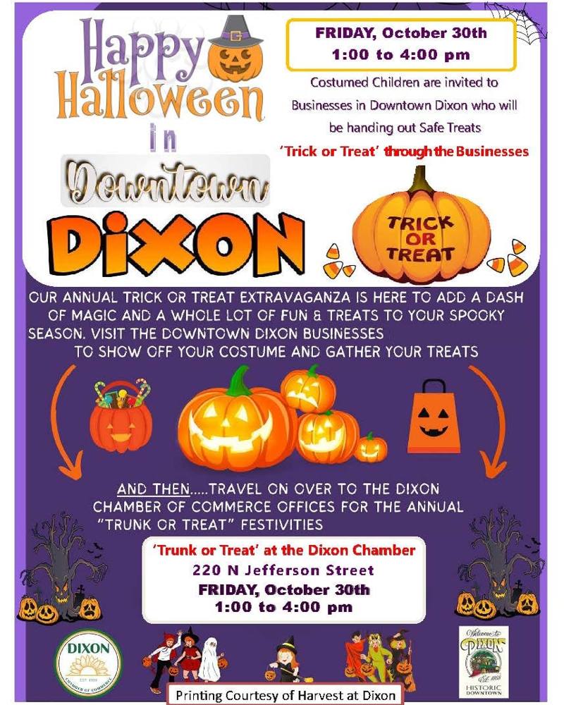 Downtown Trick or Treating and Chamber Trunk or Treat