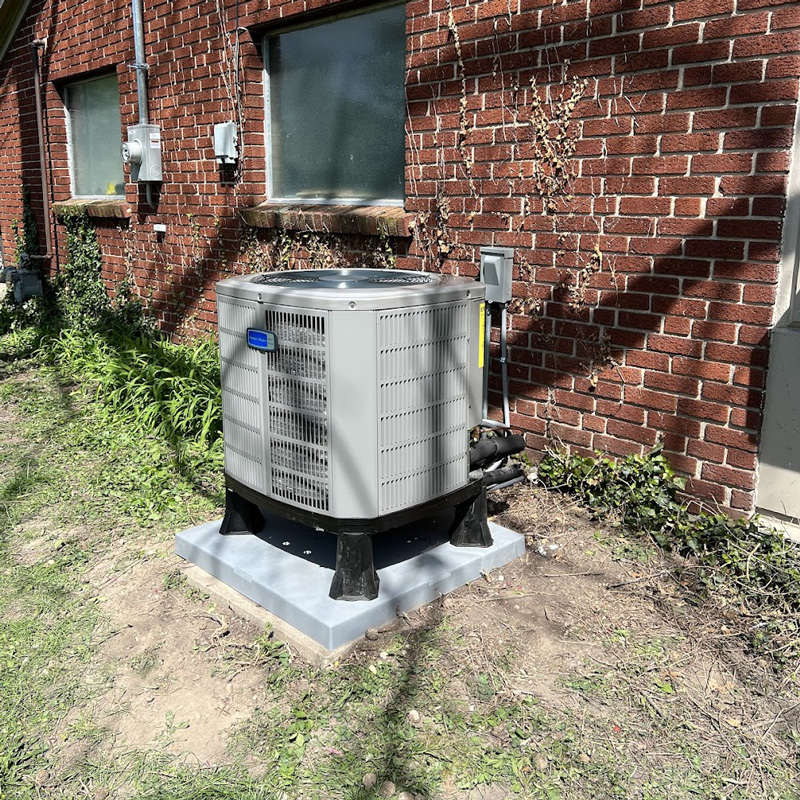 Outdoor heat pump unit