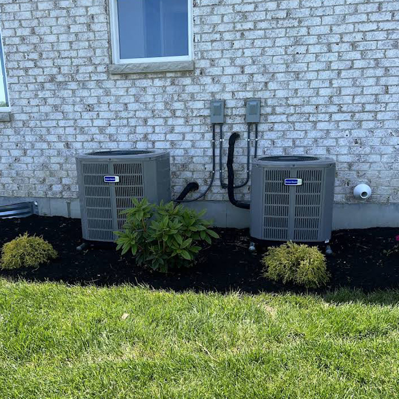 New central air conditioning condensers