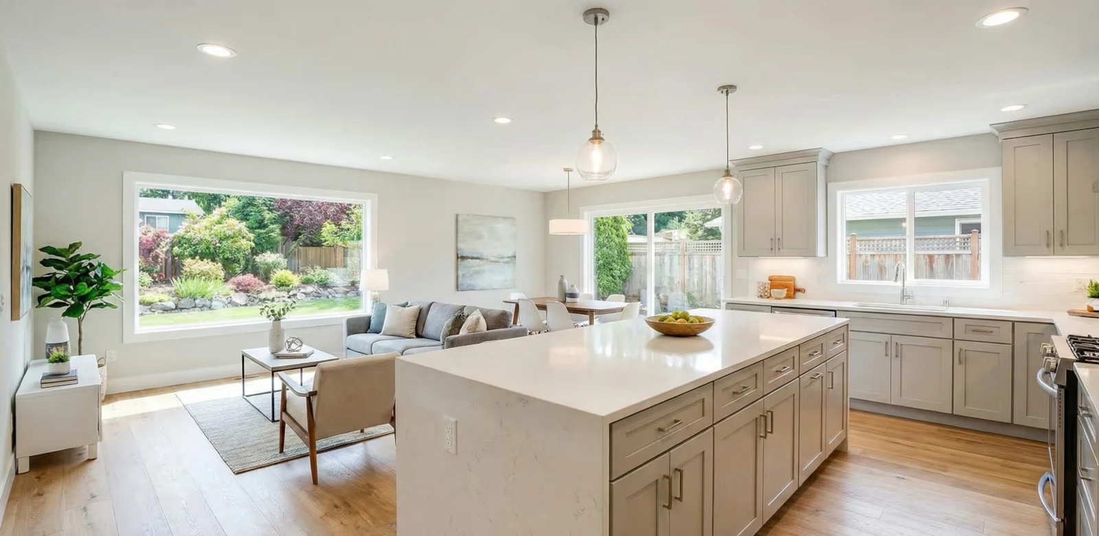 Modern kitchen remodel in Tampa