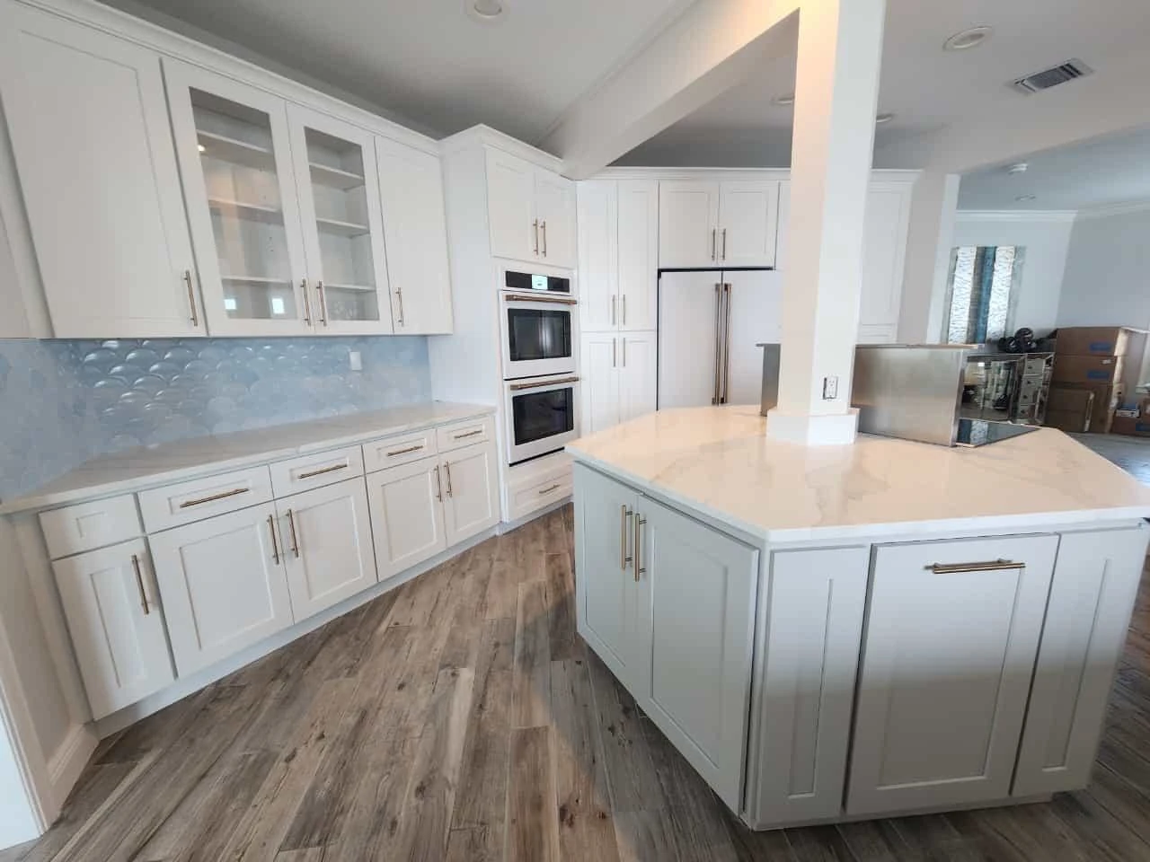 Complete kitchen remodel with custom cabinetry in Tampa