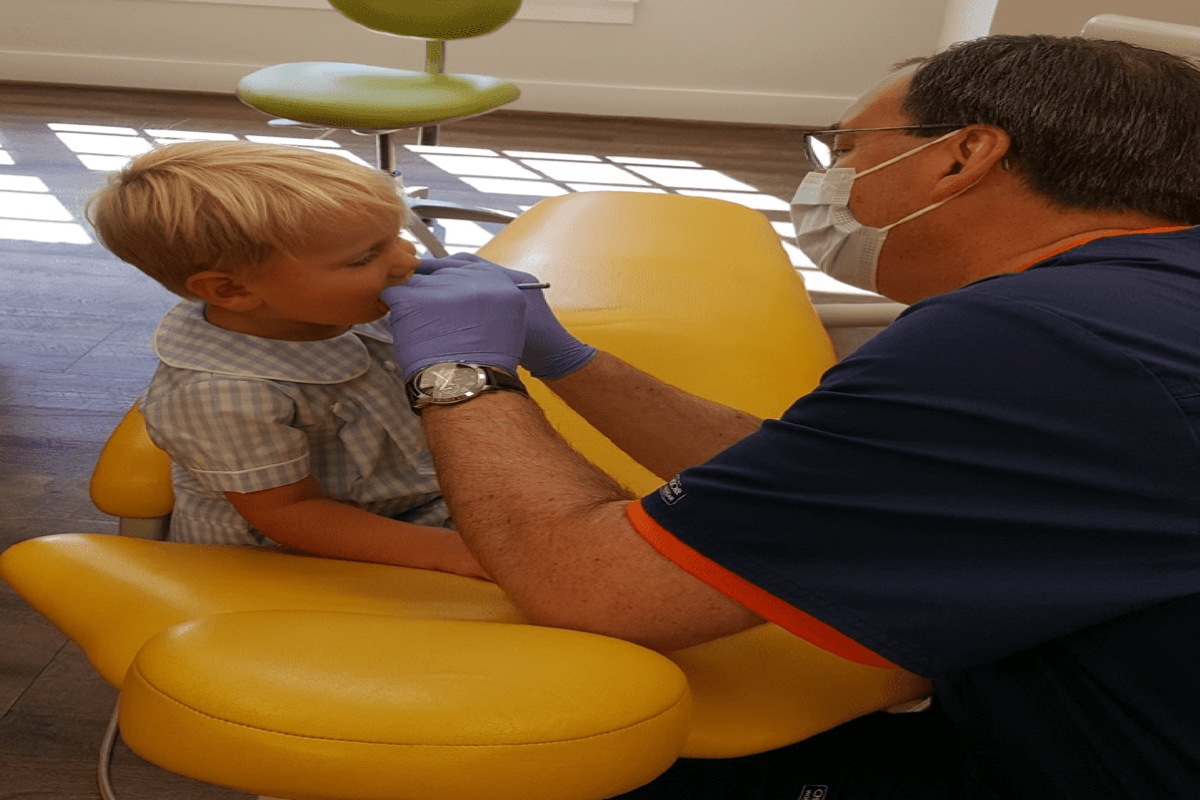 Happy Kid at Dentist 