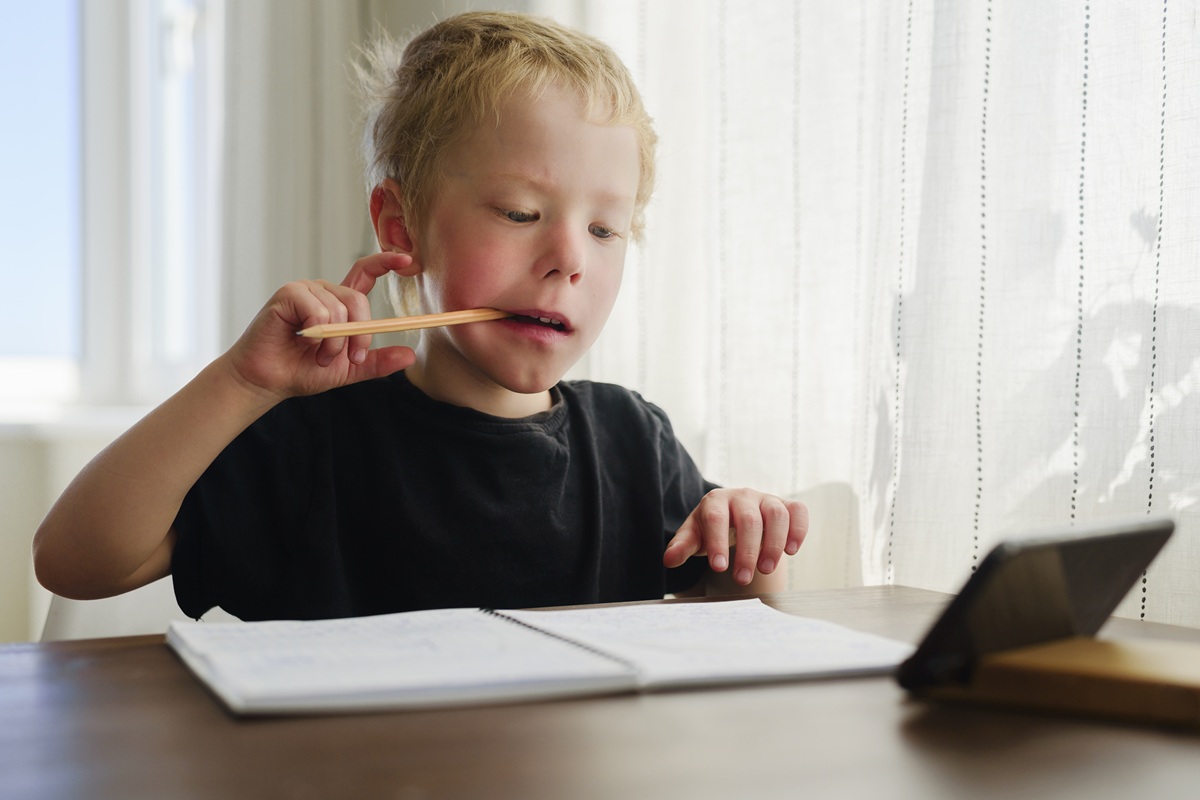Some Children Chew When They Feel Stressed or Overwhelmed