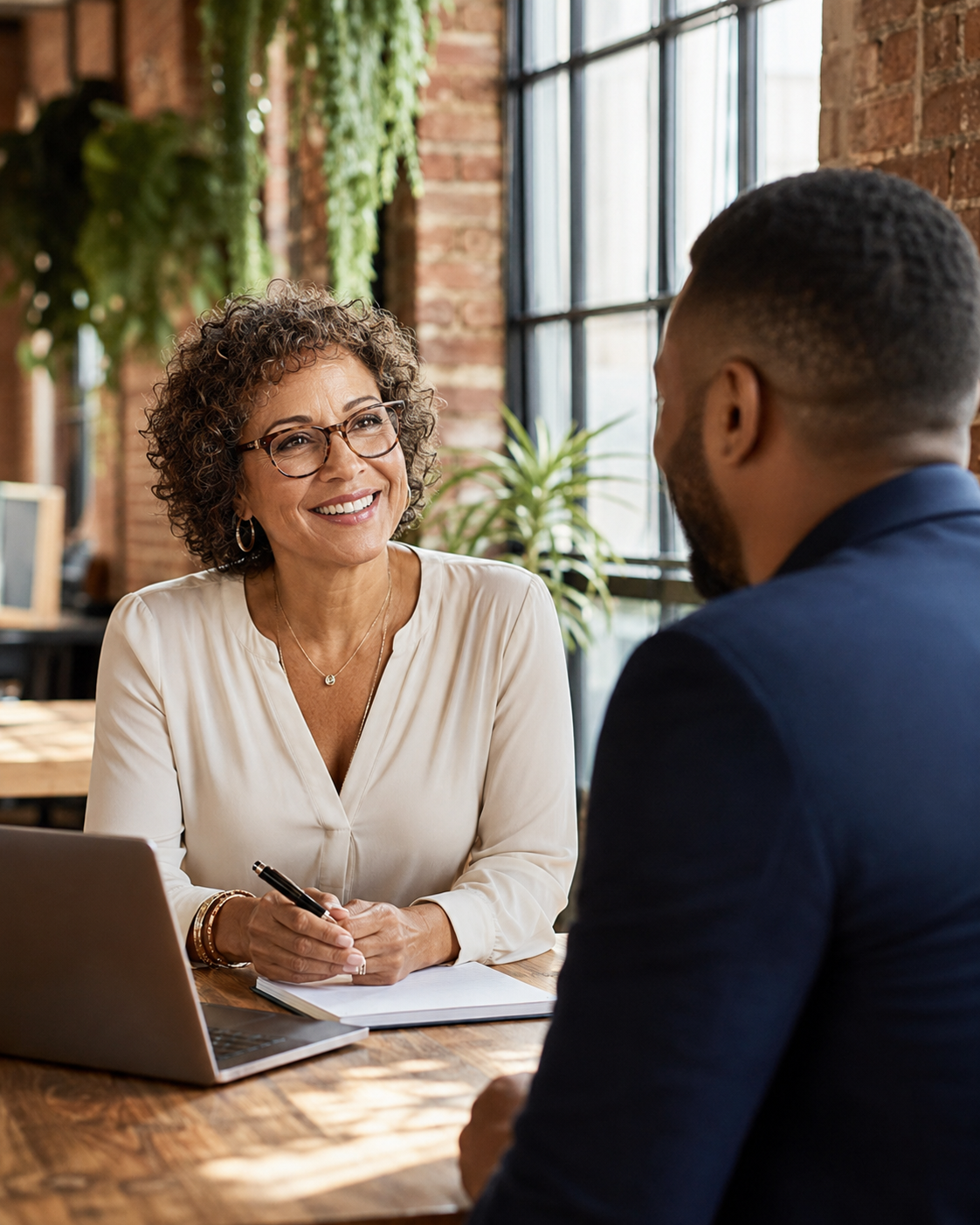 Career coaching session