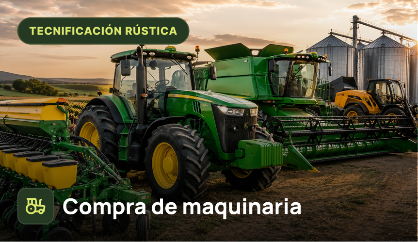 Compra de maquinaria