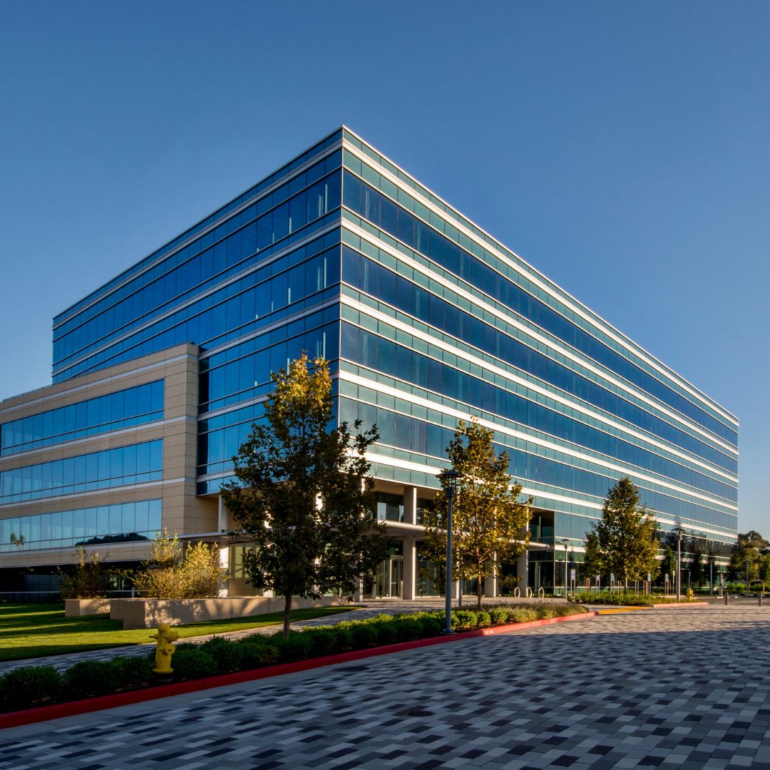 Modern commercial building