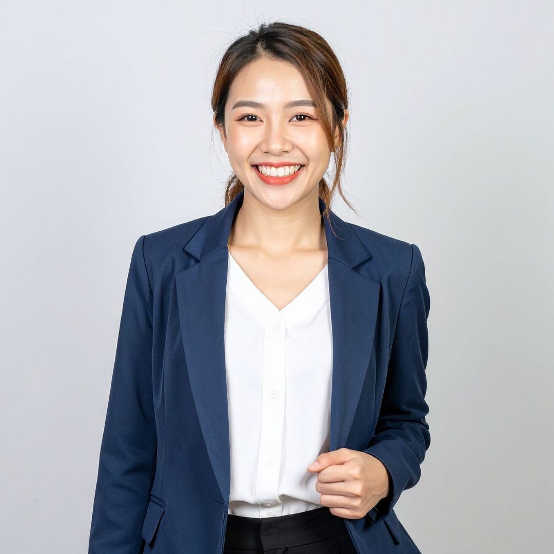 Portrait of anonymized client