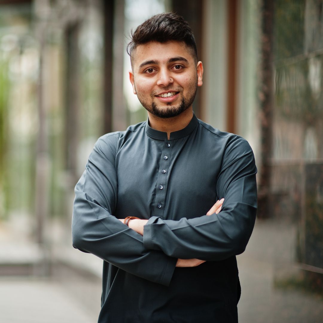 Portrait of anonymized client