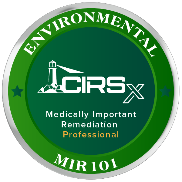 CIRSx Medically Important Remediation Professional Badge