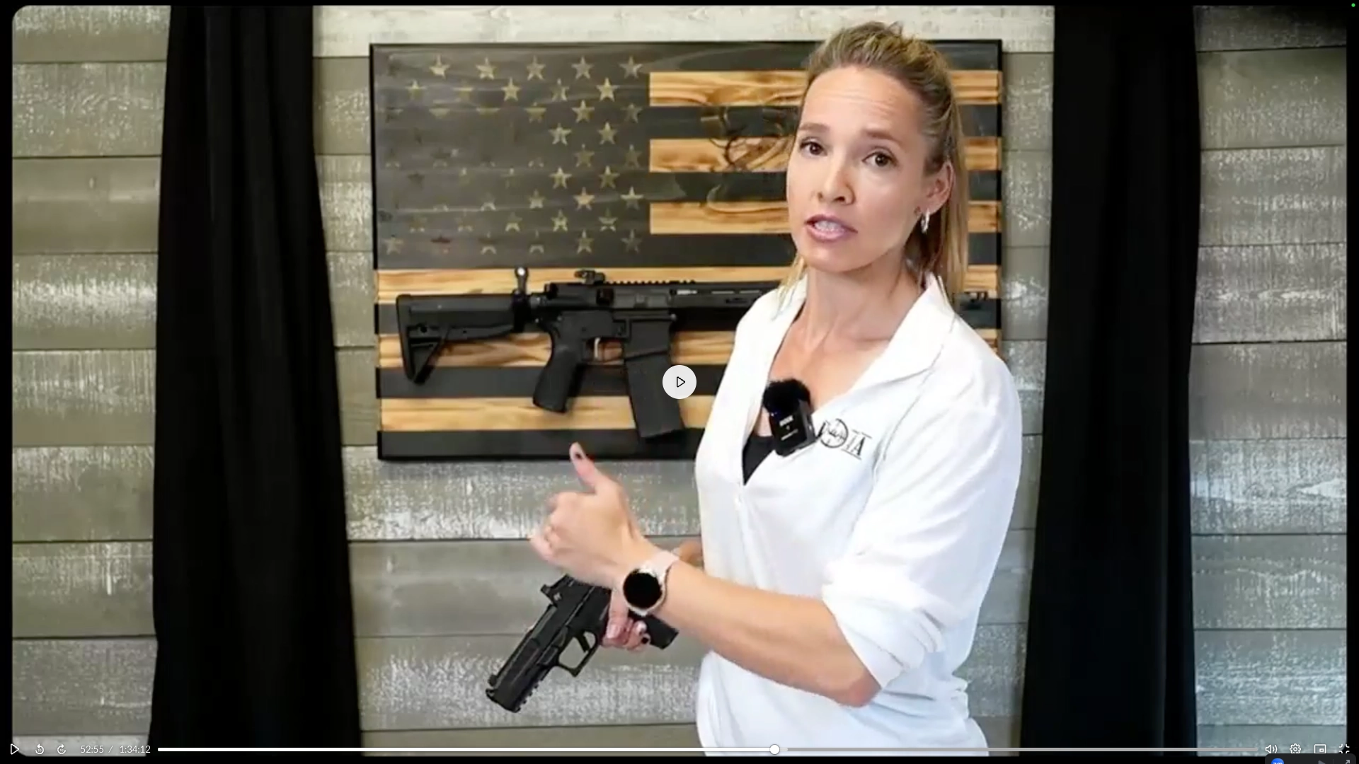 Handgun training for women