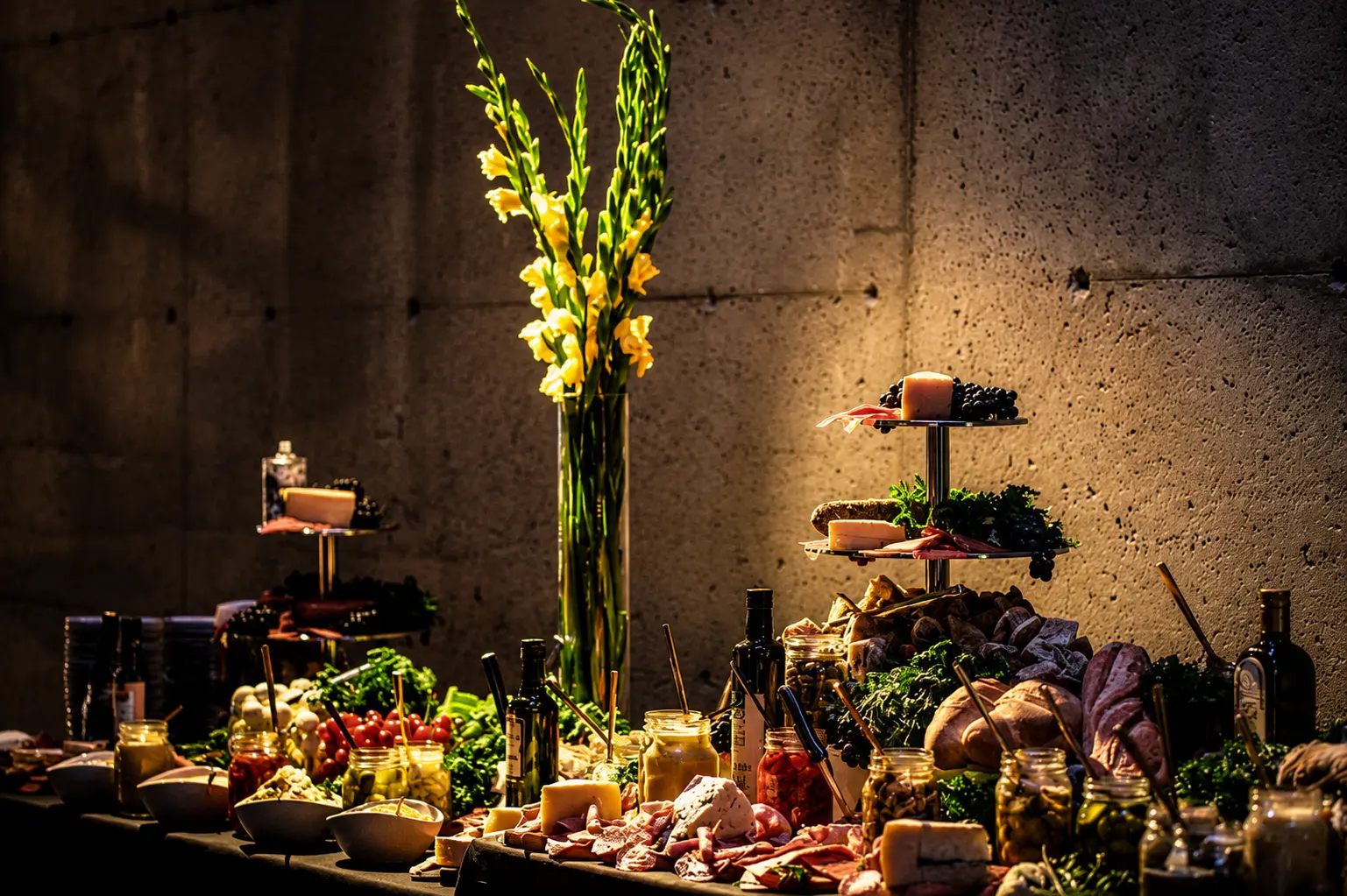 Gala event setting