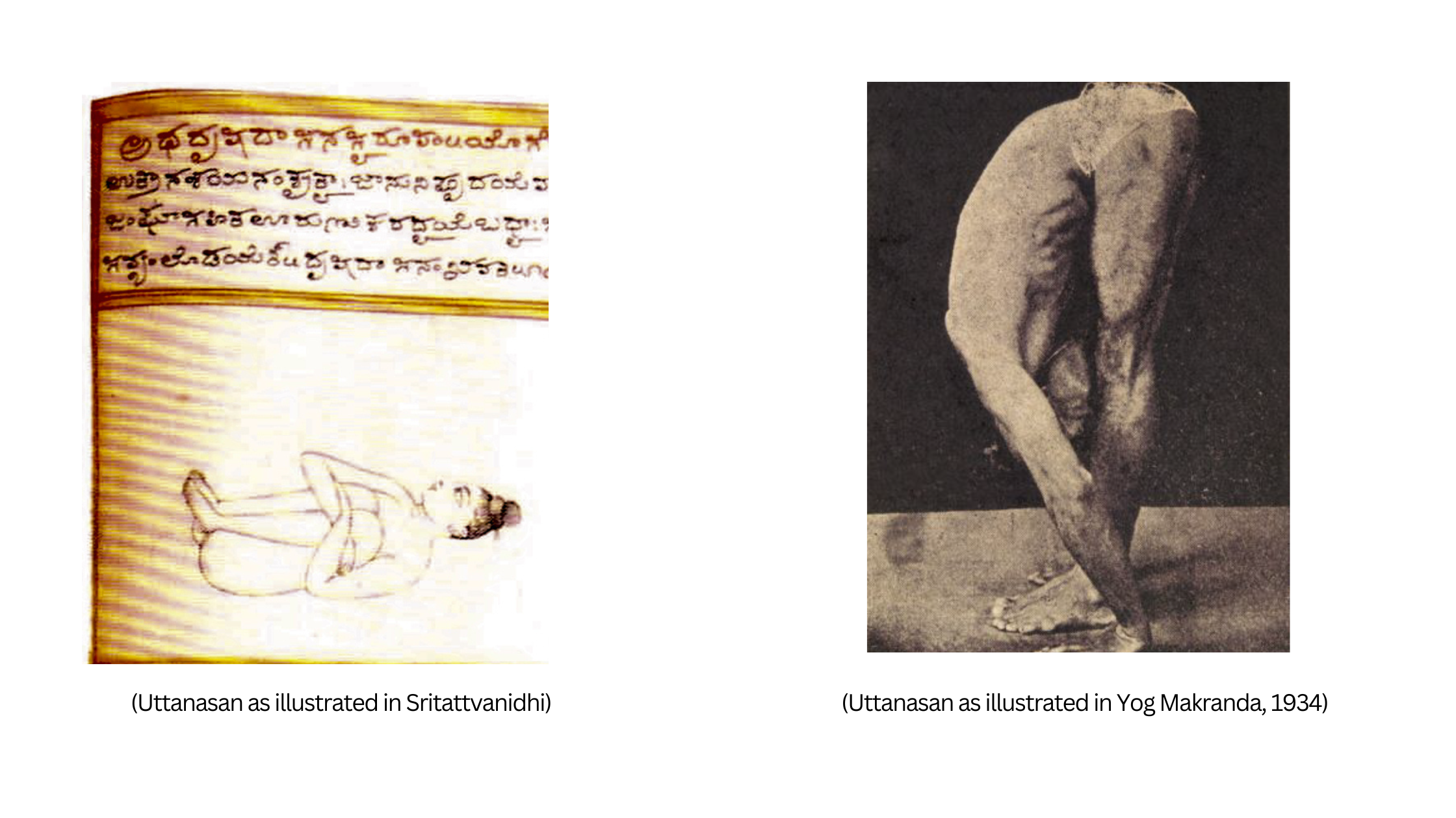 History of Uttanasana