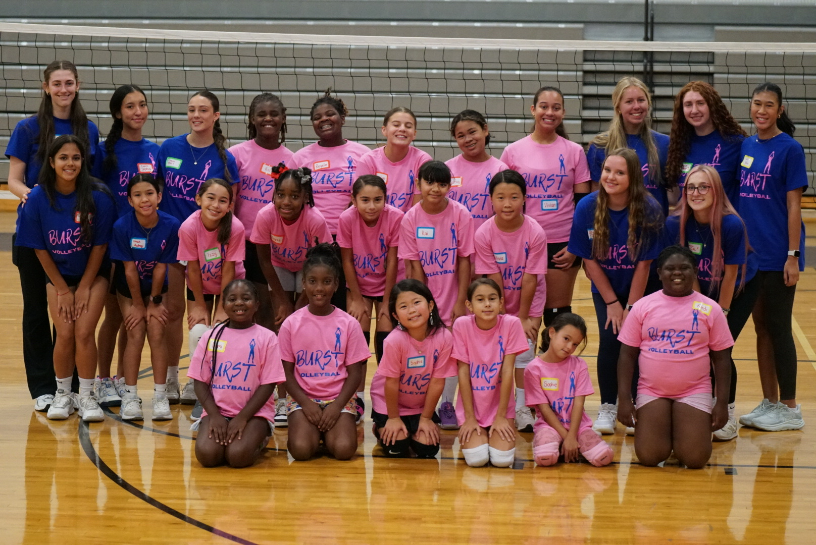 BURST Volleyball camp photo