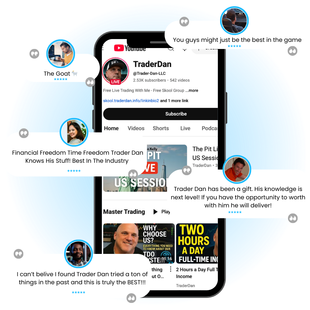 Community testimonials & YouTube preview