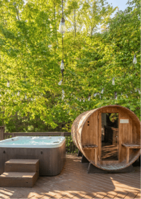 Hot Tub and Sauna