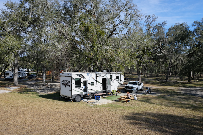 RV Sites at Oaken River