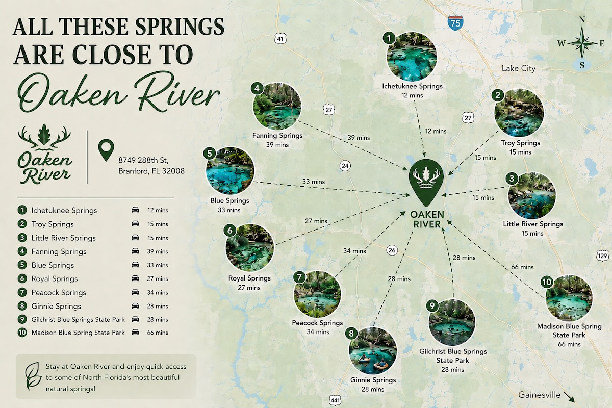 Springs near Oaken River map