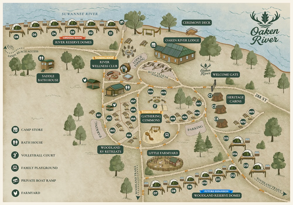 Oaken River Property Map