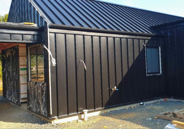 Modern longrun roofing on residential property in Whangarei