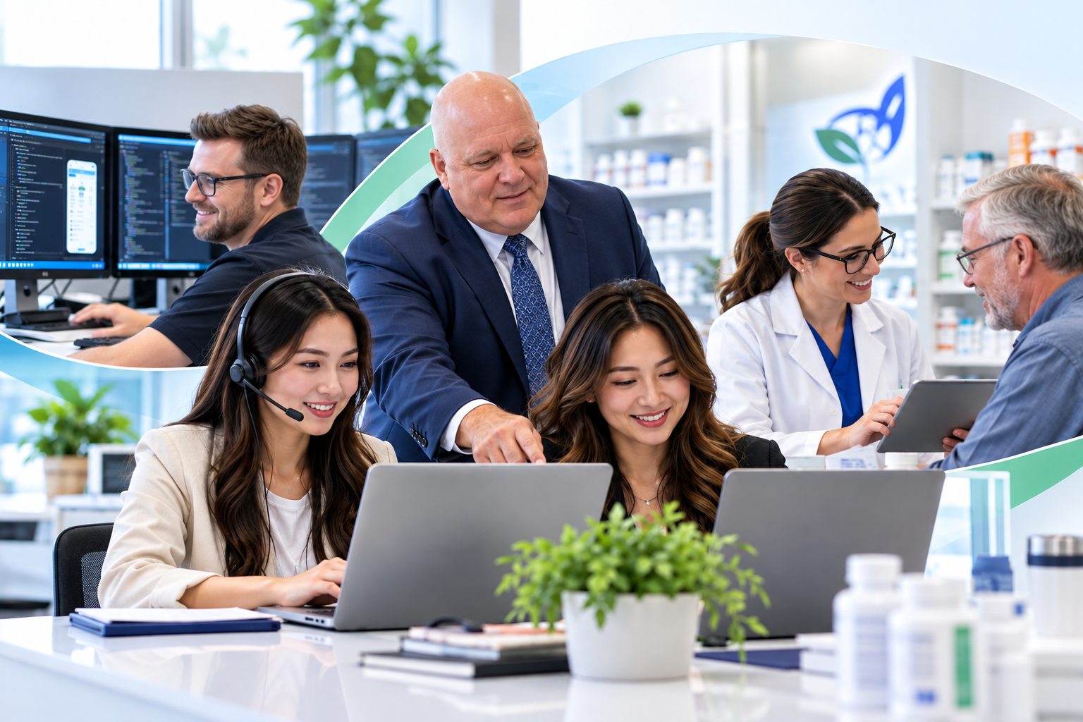The Rx Direct Solutions team supporting pharmacy clients