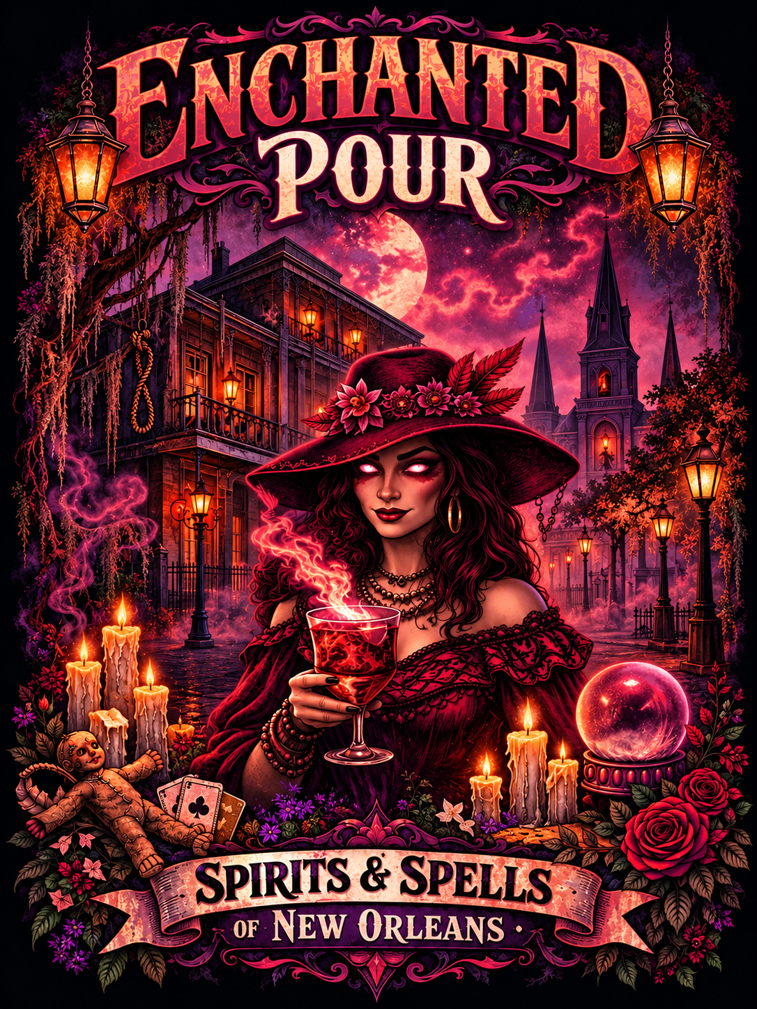 Enchanted Pour — Bar & Billiards