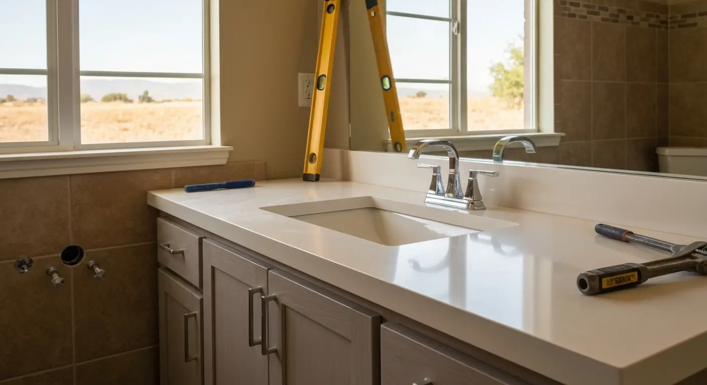 Bathroom upgrade project
