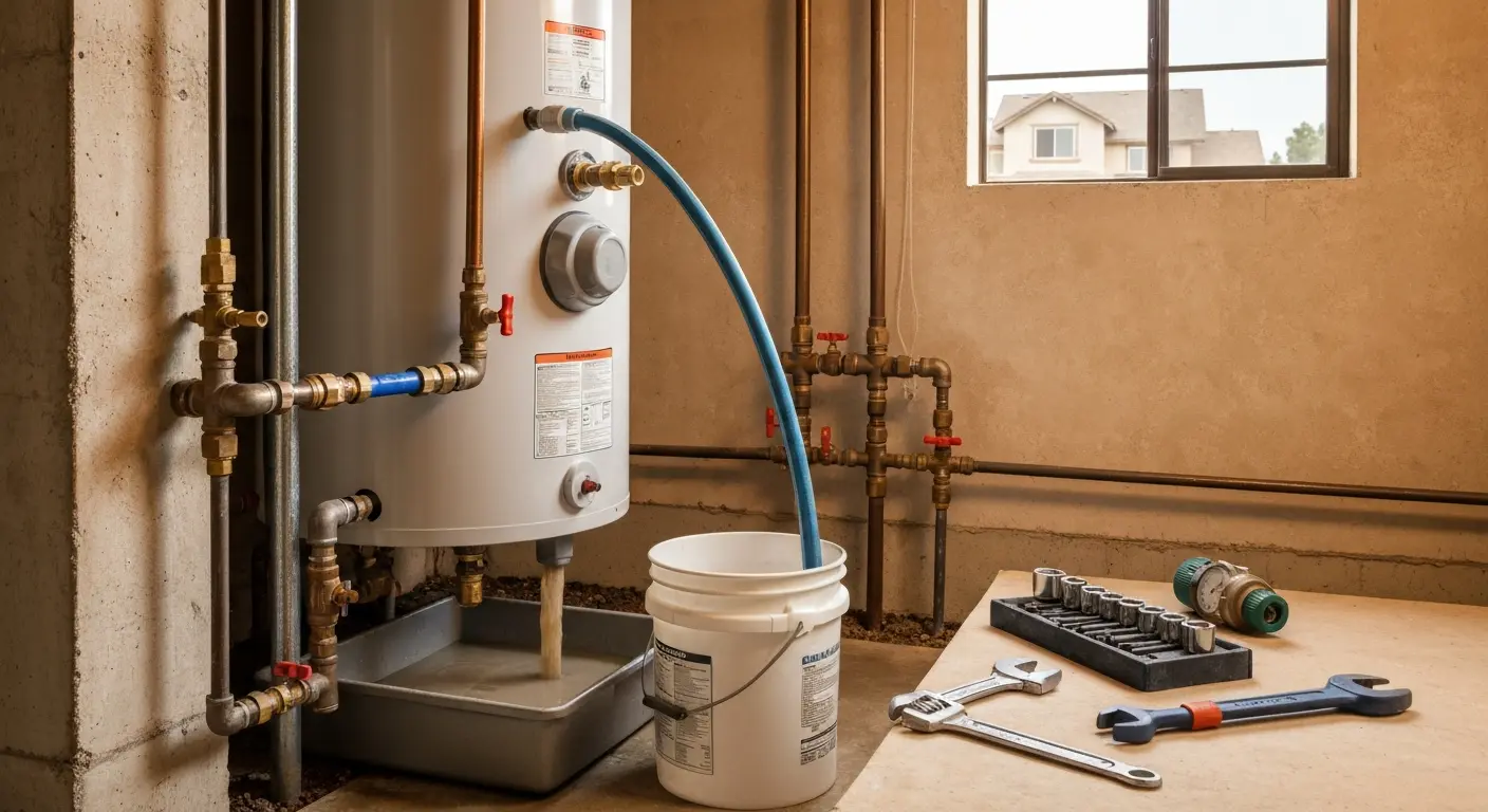 Water heater maintenance and flushing