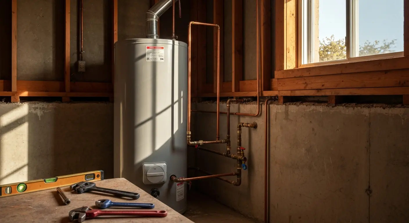 Tank water heater replacement