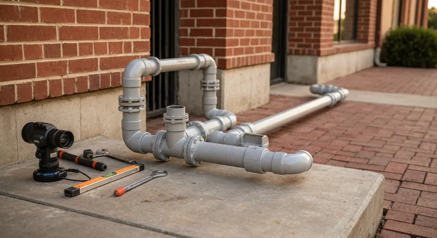 Drain line repair