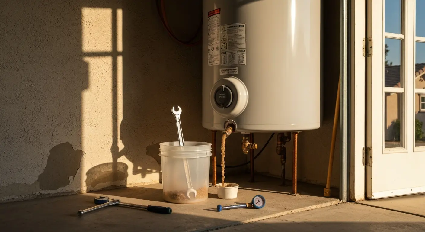Water heater maintenance and repair