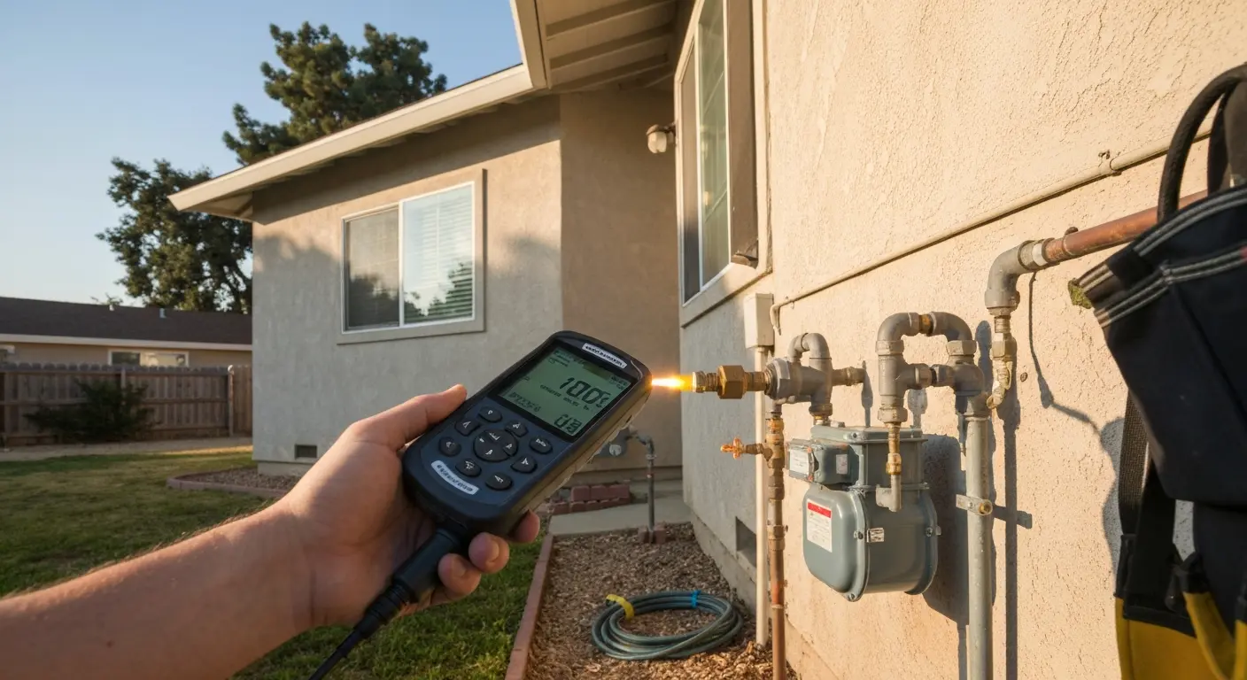 Gas leak detection equipment