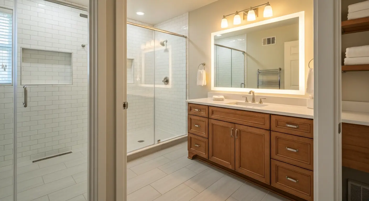 Complete bathroom remodel