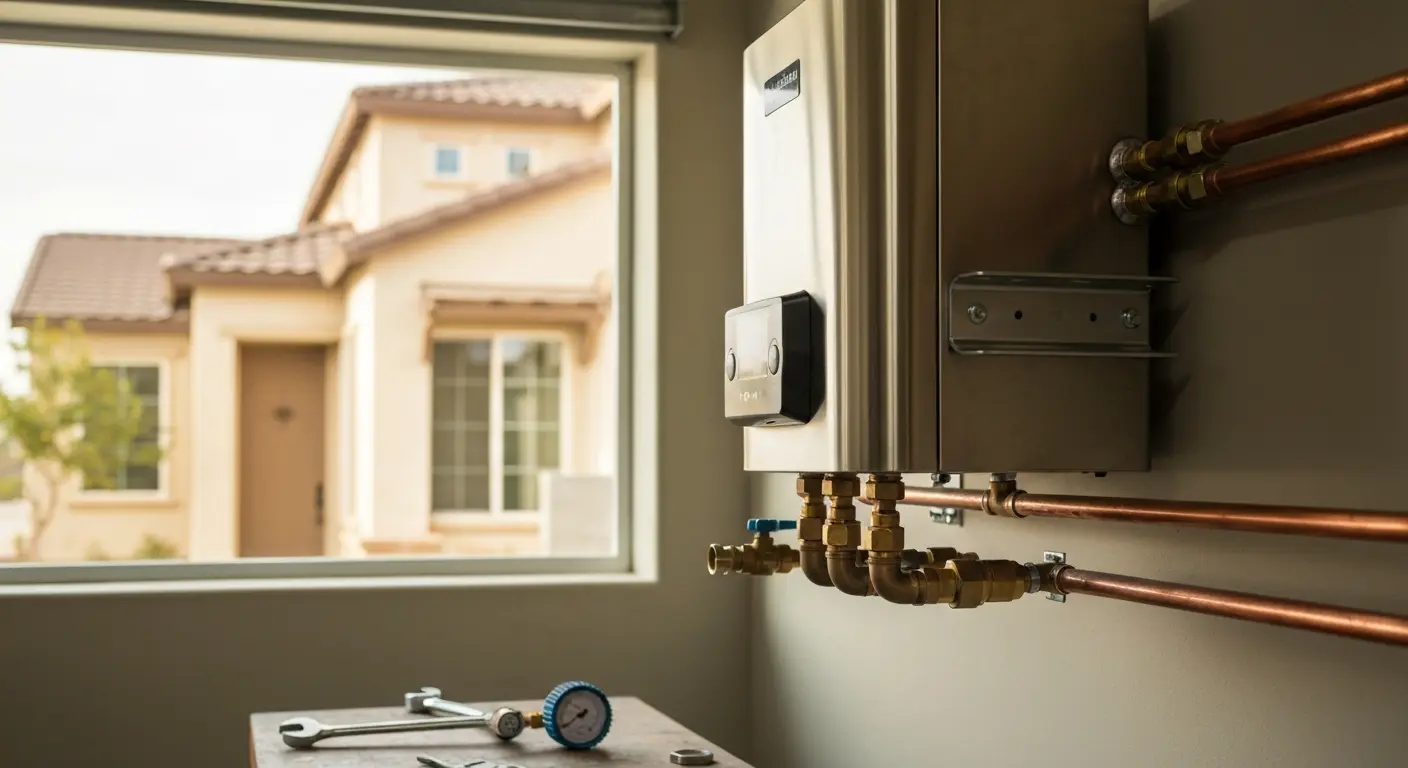 Tankless water heater repair